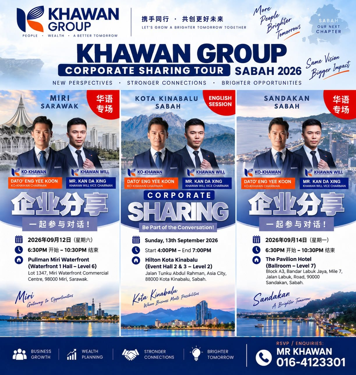 SANDAKAN, SABAH|山打根 -华语专场